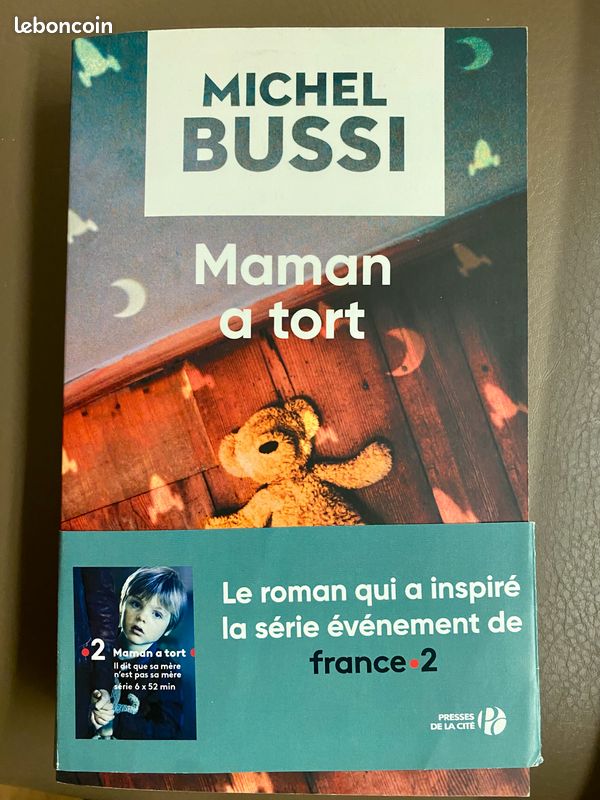Lot de deux livres état neuf de Michel Bussi : Sang famile et Maman a tort (image 3)