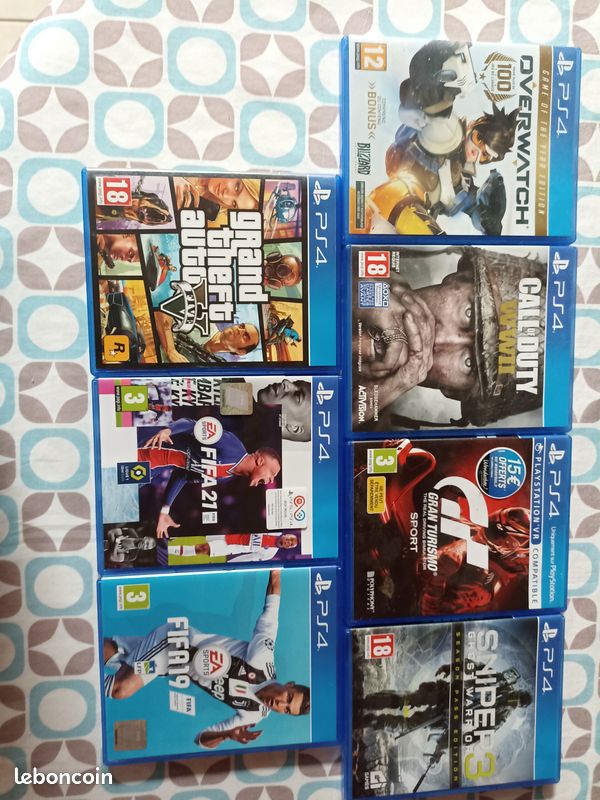 Jeux de ps4 (image 1)