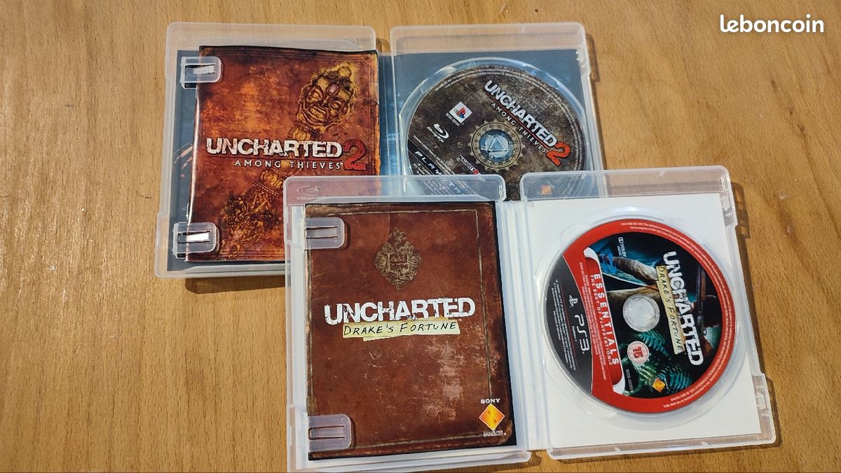Uncharted 1 & 2 ps3 (image 2)