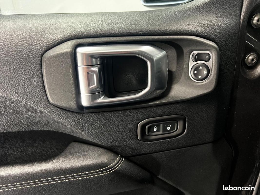JEEP WRANGLER JL 3 PORTES 2.2 200ch SAHARA 4X4 BVA - 4 PLACES PAS DE MALUS - Suivi complet (image 21)