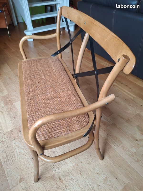Banc stylé bistrot Amadeus (image 2)