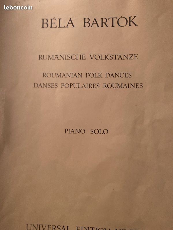 Lot de BARTOK (image 1)