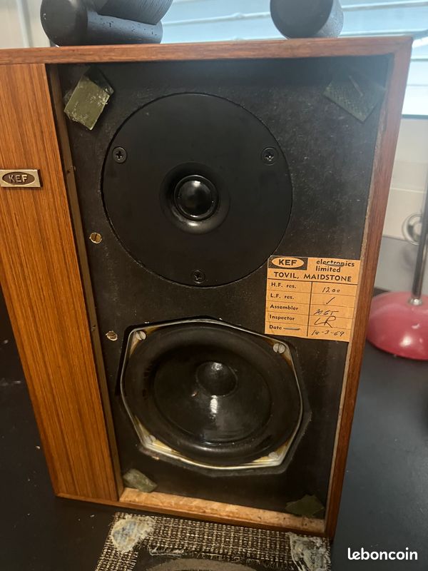 Enceintes vintage KEF Cresta 1969 (image 4)