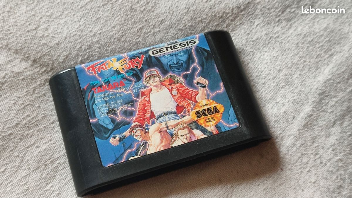 FATAL FURY - Jeu original Sega Megadrive Jap - occasion - complet - Jeux vidéo
