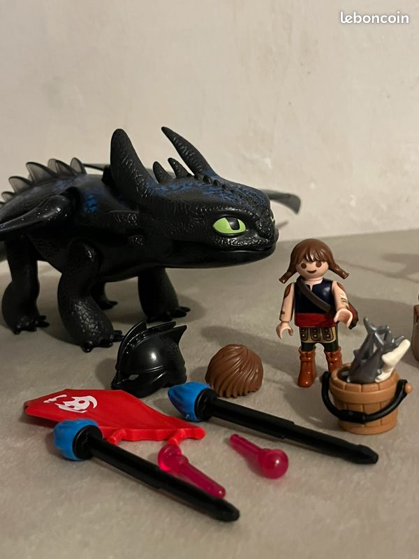 Playmobil dragons Krokmou et Furie Eclair & autres (image 2)