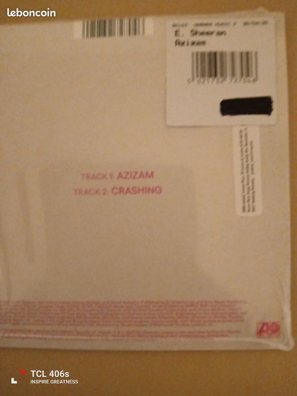 Ed Sheeran CD 2t collector limité Azizam (image 2)