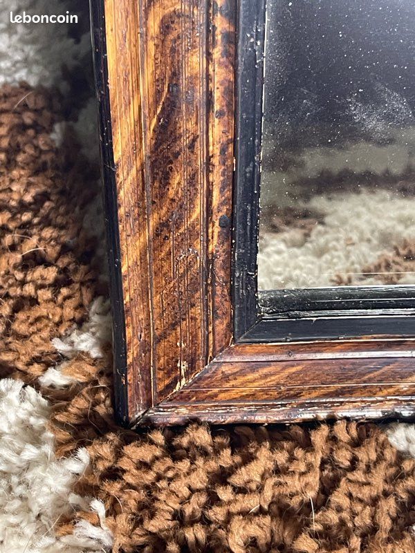 Miroir Louis Philippe en bois et stuc (image 9)