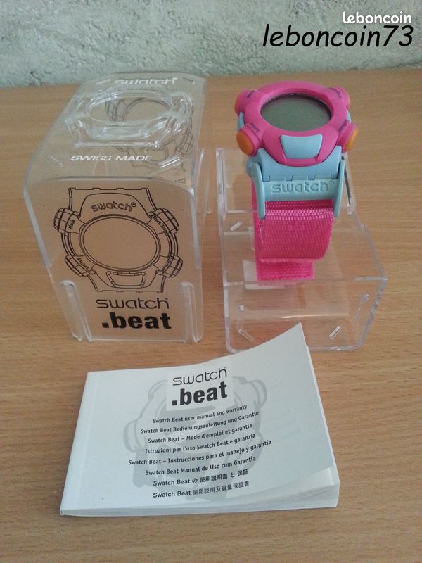 Montre Swatch Beat Rose (image 3)