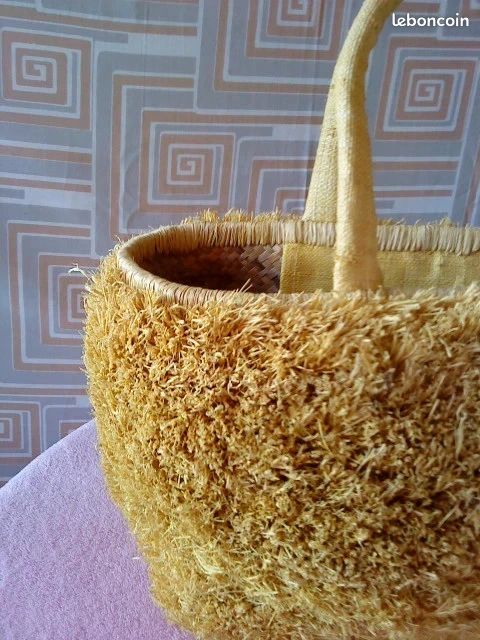 12 écheveaux De Raphia Vintage Hi-Straw Couleur Ananas - 24 Yards Chacun - Viscose Rayonne - Japon