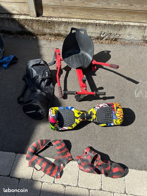 Hoverboard + hoverkart (image 1)