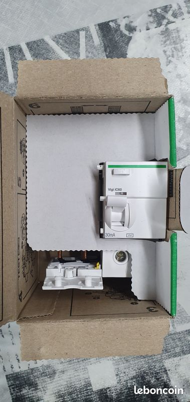 Bloc différentiel SCHNEIDER Acti9 iC60 Vigi 2P 40A 30mA type AC EU - A9V41240 (image 1)