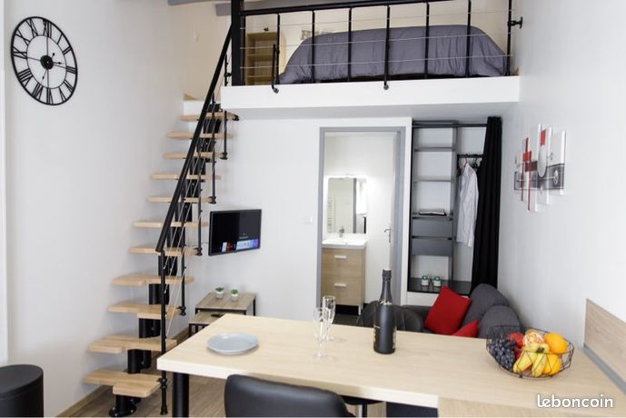 Charmant studio meublé 22m2 quartier Hôpital