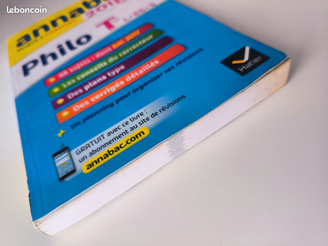 Livre scolaire annabac philosophie sujet et corrigés terminale (image 5)