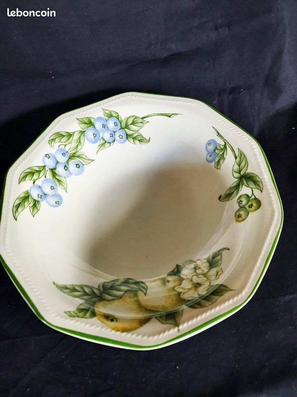Plat rond creux vintage anglais Staffordshire 'Hayride