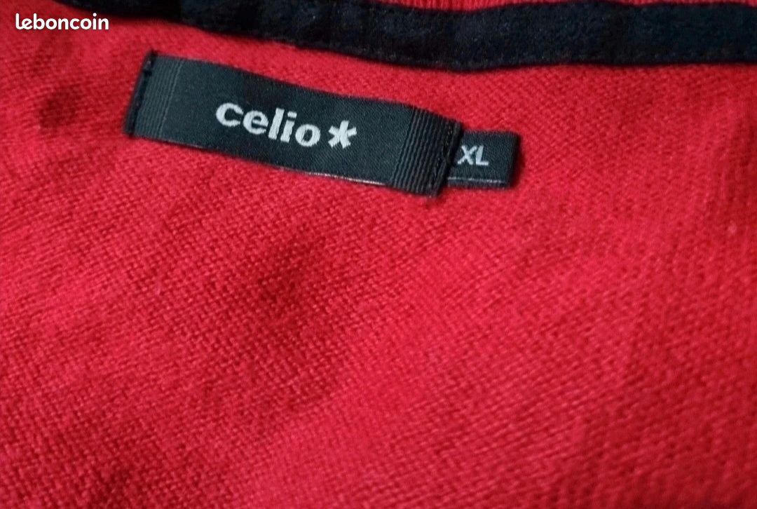 Pull col V taille XL (image 2)