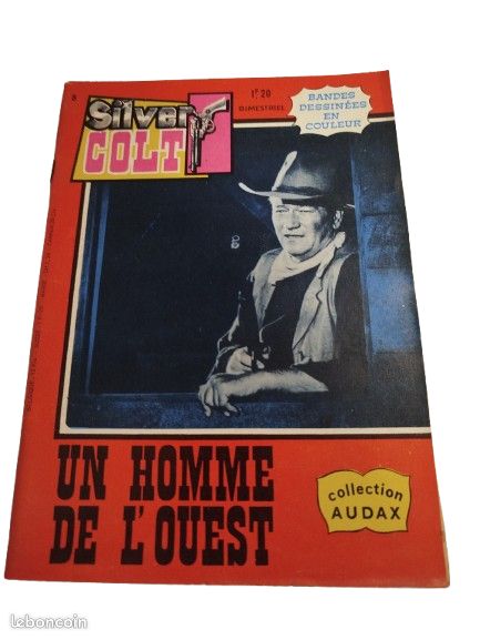 Livre bd Silver Colt : n° 8, Un homme de l'Ouest (image 1)