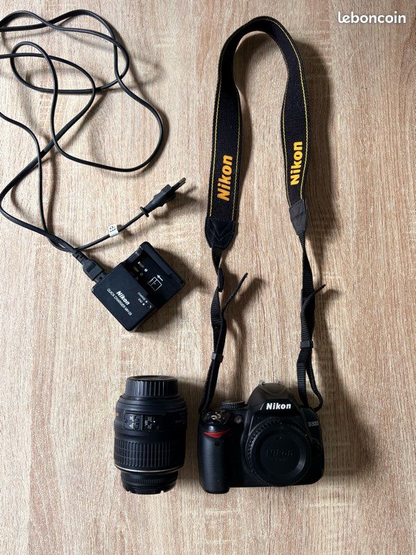 📸 Nikon D3000 + Objectif 18-55mm + Chargeur officiel (image 2)