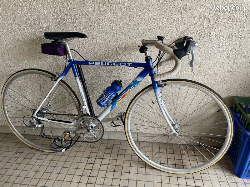 Cadre Vélo Peugeot 54cm – Réplique équipe Festina, 18 Vitesses, Made In France