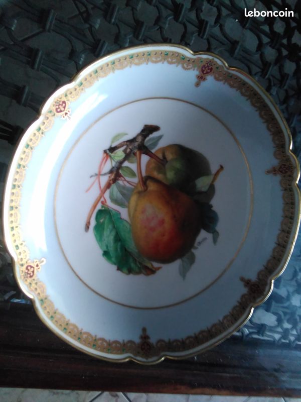 Grande coupe a fruits ancienne (image 2)