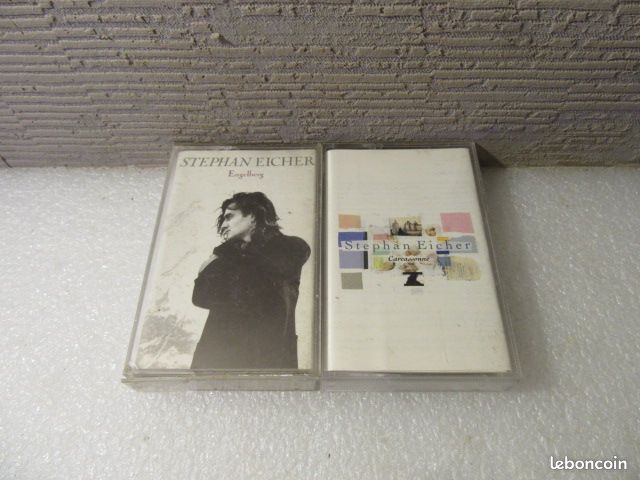2 Cassettes audio Stephan Eicher (ou à l'unité) (image 1)
