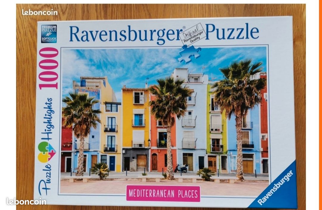 Puzzle 1000 Pieces Mediterranean Places (image 1)