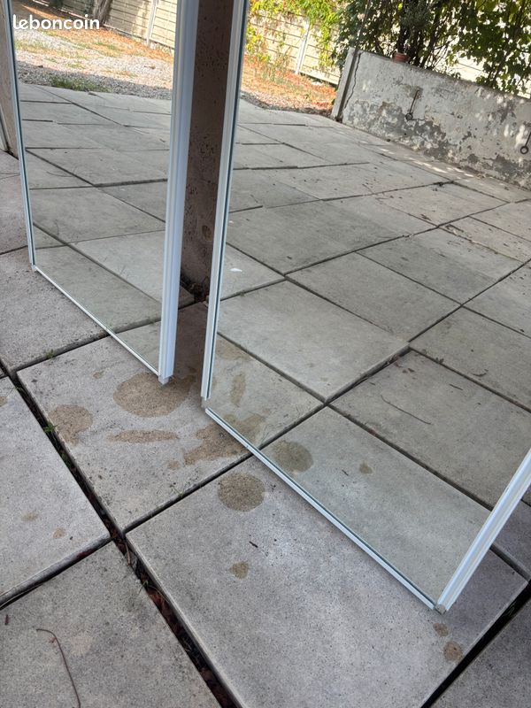 2 Grandes portes miroir coulissantes (image 2)