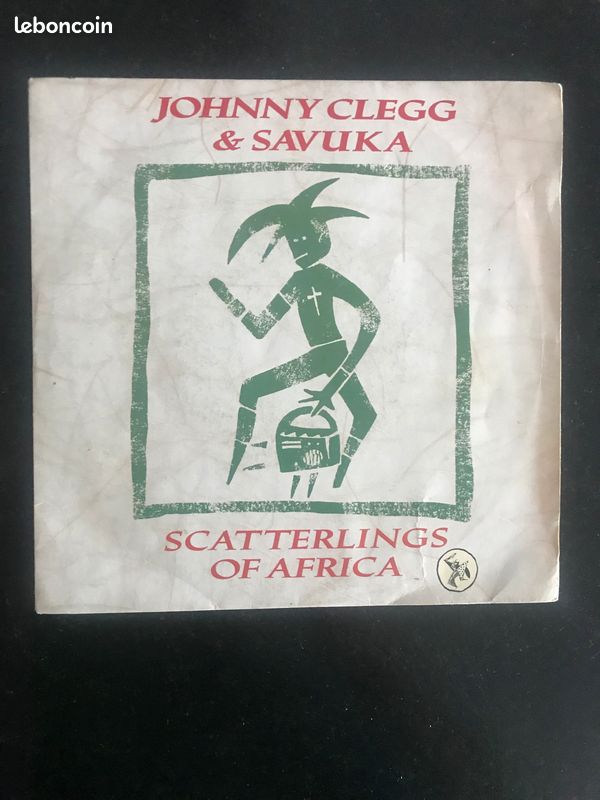 Disque vinyle 45 tours "Scatterlings of Africa" - Johnny CLEGG & SAVUKA (image 1)