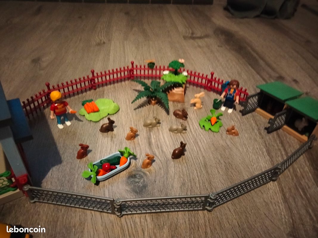 Maisonnette des rongeurs et clapier à lapin playmobil (image 4)