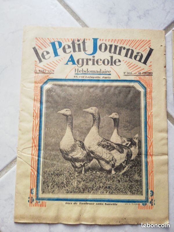 Le petit journal agricole 1928 (image 2)