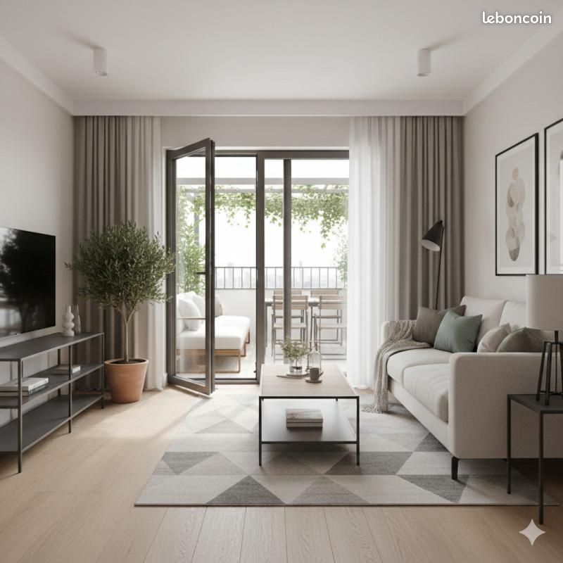 Appartement 2 pièces 55 m²