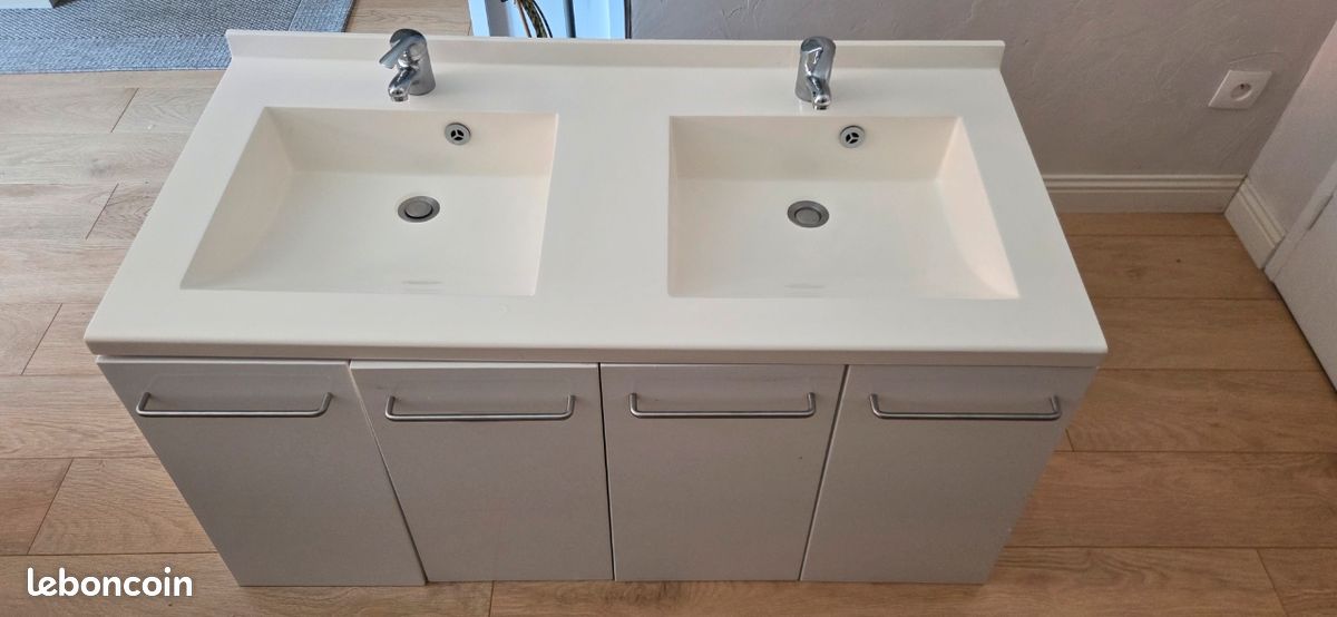 Élément lavabo/vasque/mitigeur 120cm (image 1)