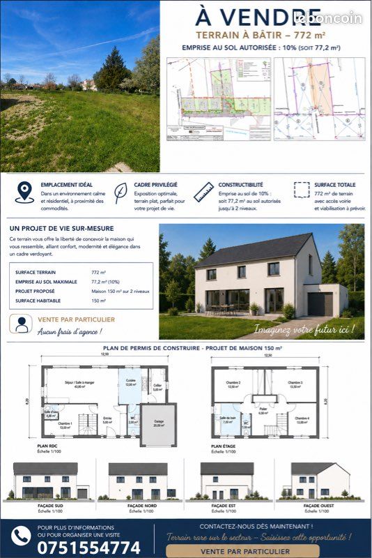 Terrain Lherm 772 · 79 999 €