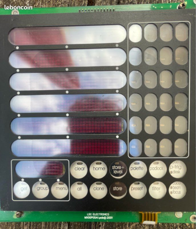 LSC PaTPad – module de contrôle pour console lumière ADB / LSC maXim – MAX/P (image 1)