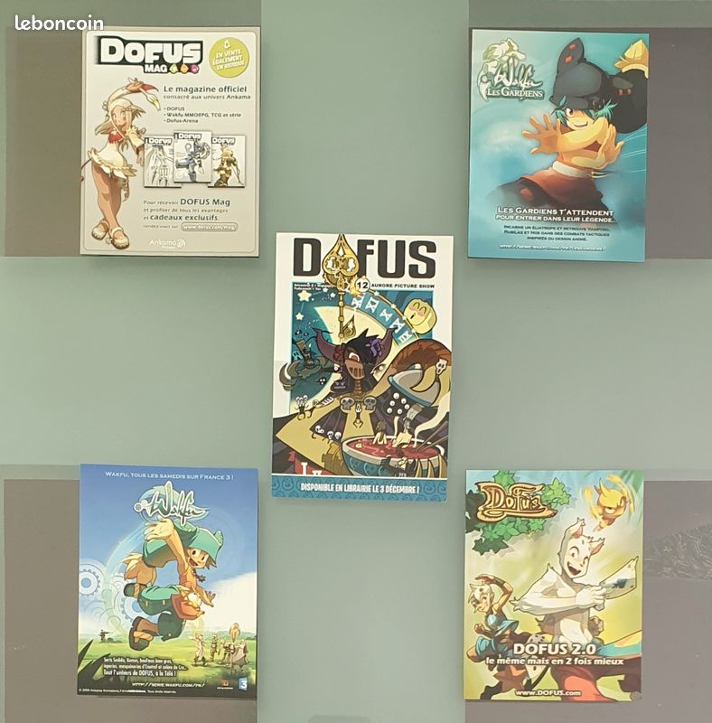Coffret Collector Dofus 2.0 | Rare | Non-scellé (coins Usés, Figurine à Recoller)