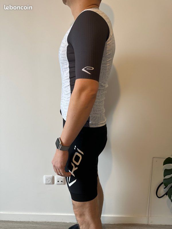 Ekoi Cuissard Gel Velo Homme Cuissard EKOI Gel V-Light Équipements