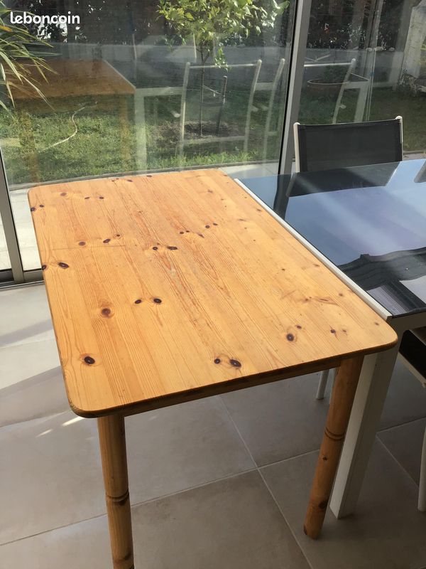 Vend Table Bois Bon état (image 1)