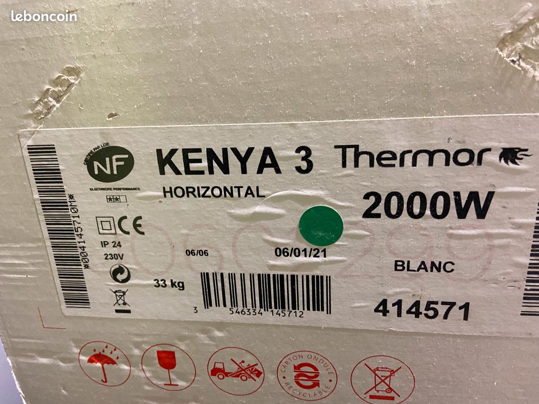 Radiateur kenya 3 2000watt horizontal (image 3)