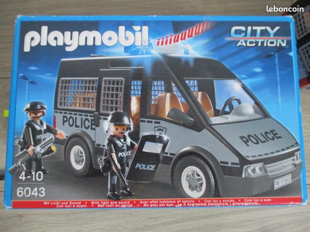 Playmobil 6043 Fourgon de police (image 12)