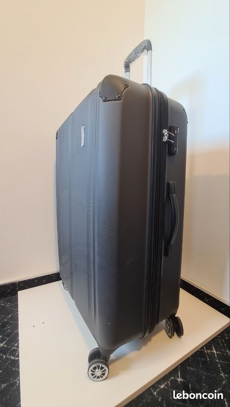 Valise Trolley "TRAVELITE" City 8 roues, anthracite : 77 x 49 x 32 extensible 35. Neuve, jamais servie (image 2)