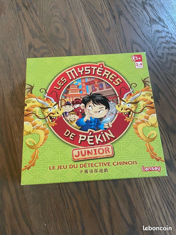 Jeu De Société Les Mystères De Pékin Lansay 2015 - Complet, Pour Détectives En Herbe (8-11 Ans)