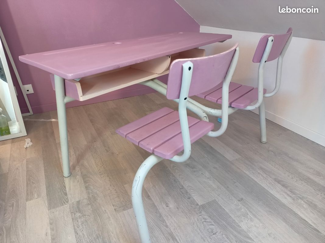 Bureau d'écolier - pupitre (image 3)