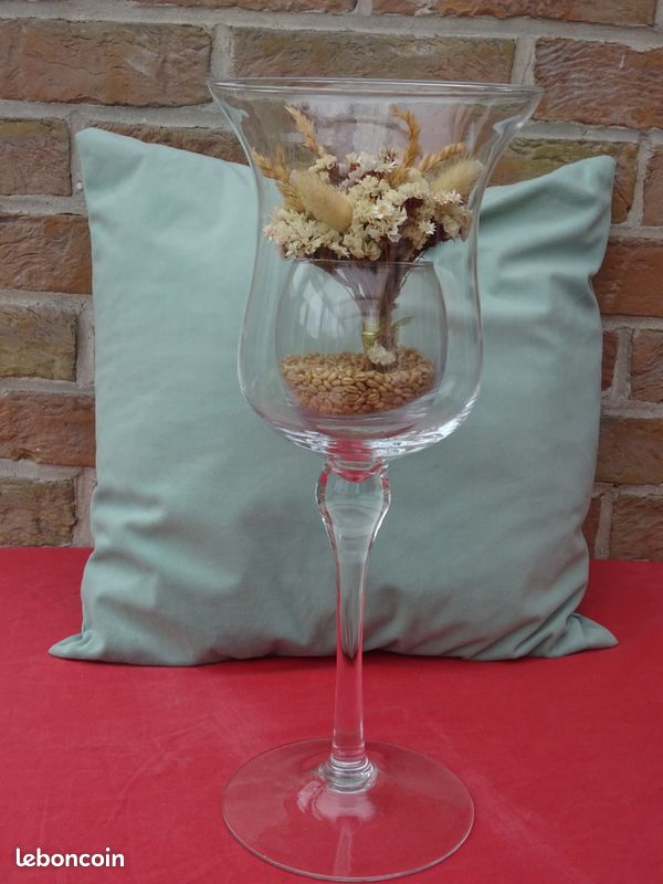 Grand Verre à pied - TBE - 40 cm - 1,5 litre (image 1)