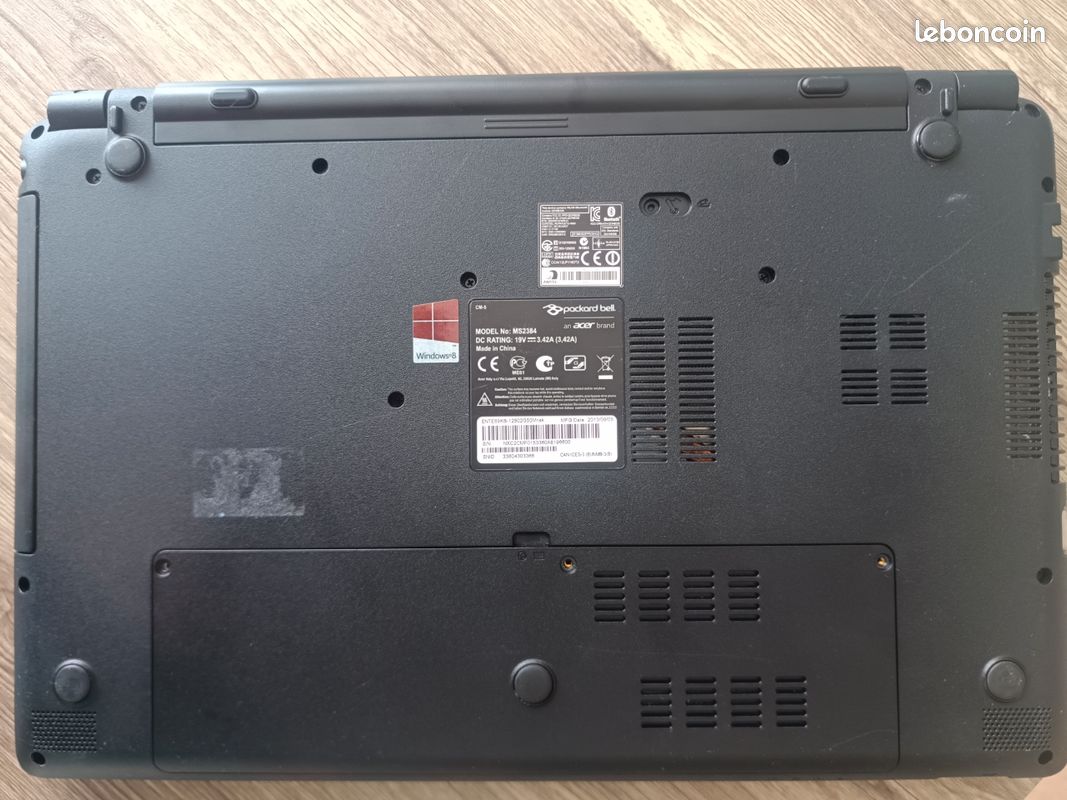 Pc portable Packard Bell MS2384 (image 3)
