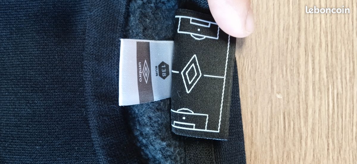 Sweat UMBRO 9-10 ans (image 2)