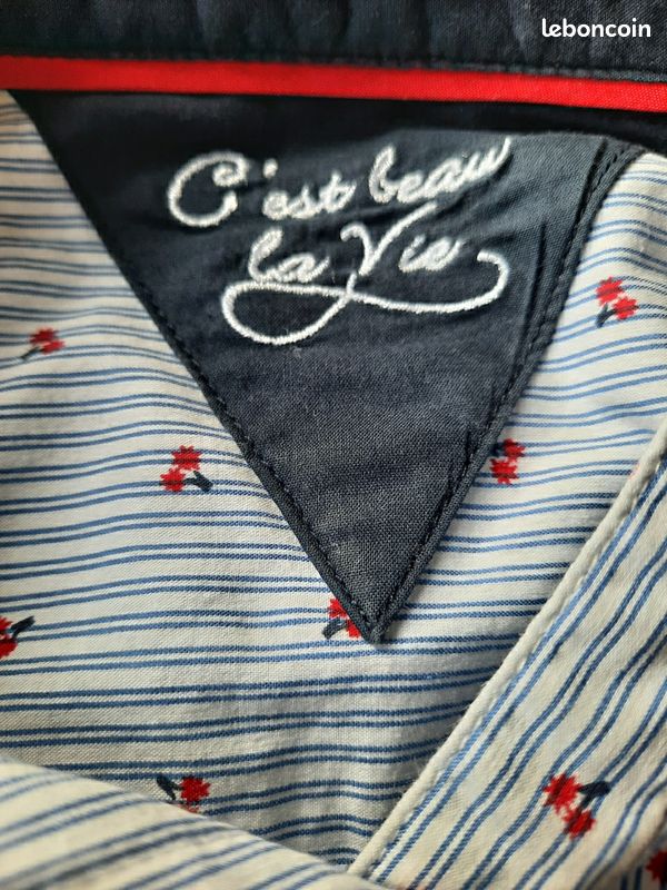 Chemise femme "C'est beau la Vie " (image 3)