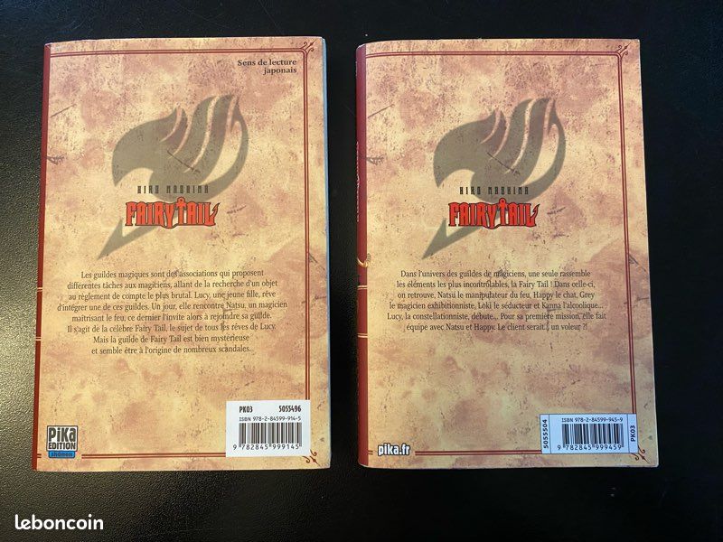 Manga fairy tail lot de 2 (image 2)