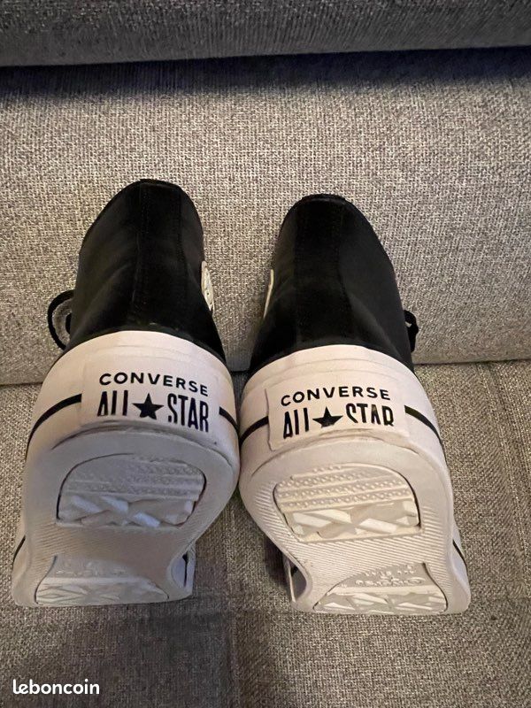 Converse montantes en cuir véritable /39 (image 6)