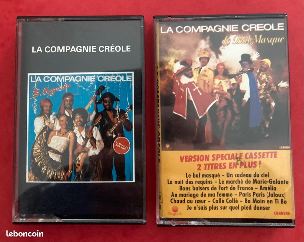 K7 audio la Compagnie Creole (image 1)