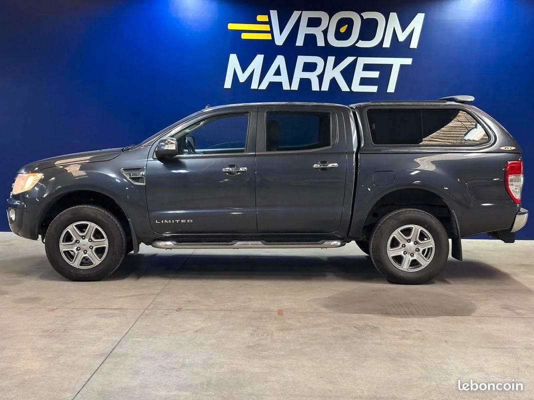 FORD Ranger 3.2 D 200ch LIMITED - 2015 - CarPlay - Suivi complet - Caméra de recul - Attelage - Sièges Chauffants (image 6)