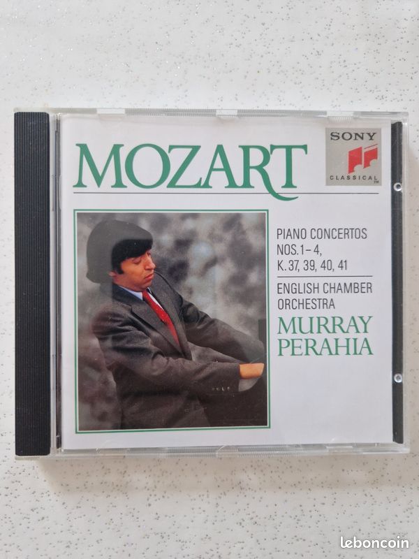 MURRAY PERAHIA_Mozart Piano Concertos Nos.1-4 (image 1)